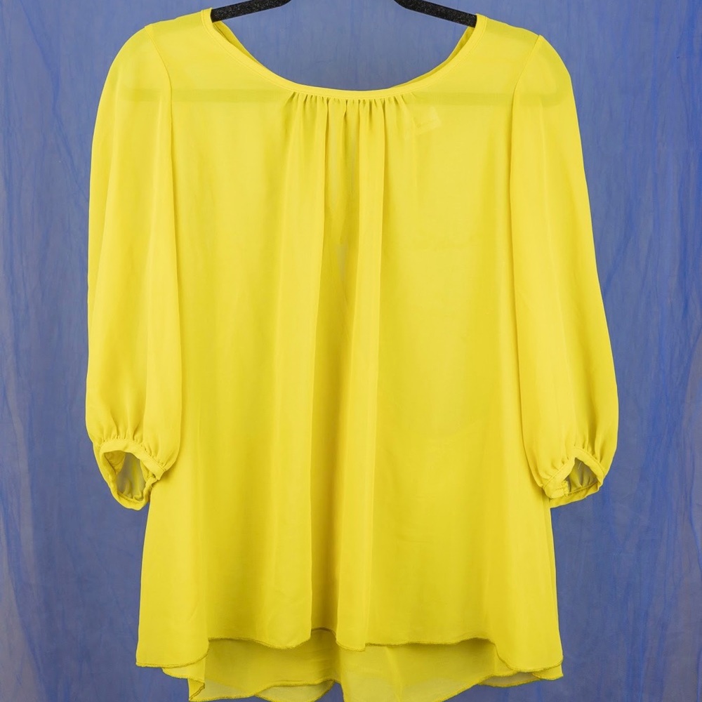 Flows yellow Jella Couture Blouse